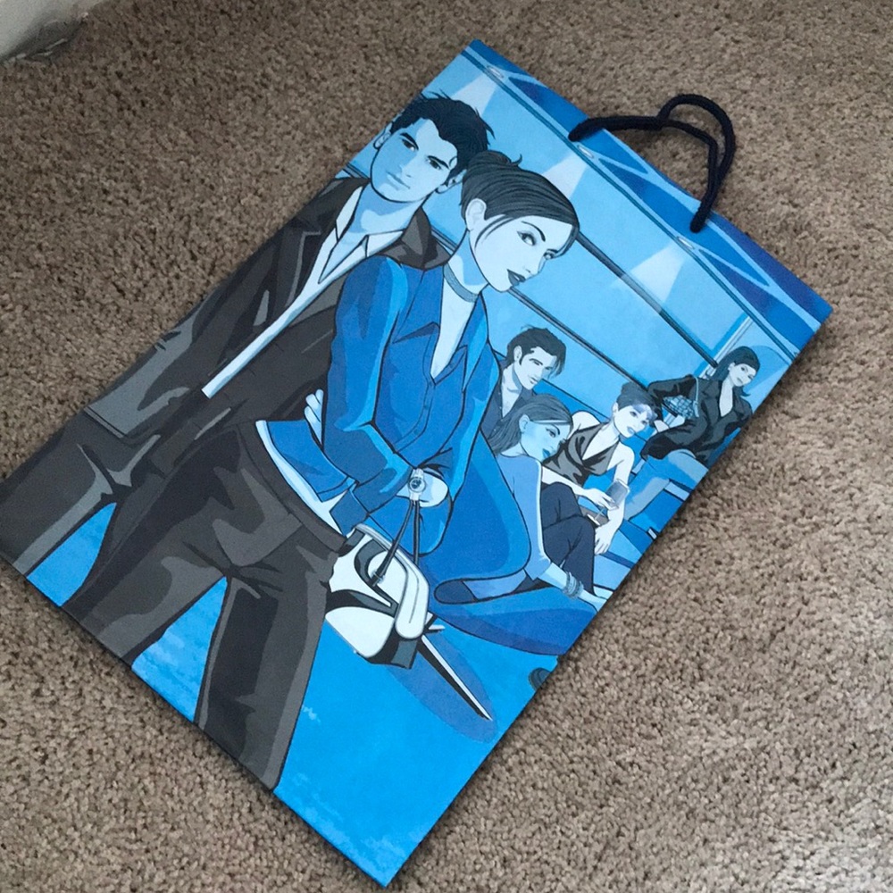 Bluefly shopping bag